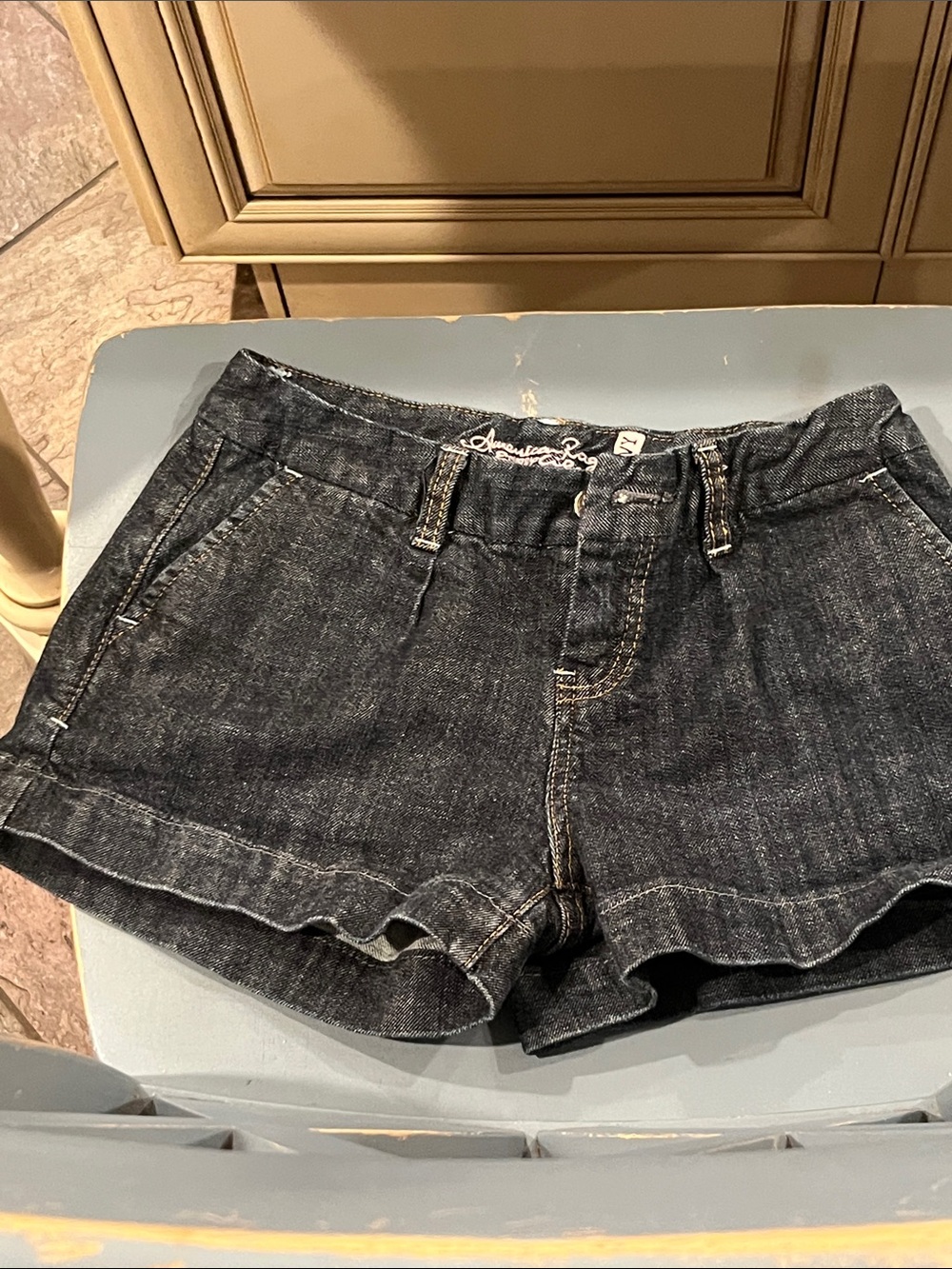 American Rag Dark Indigo Denim Shorts